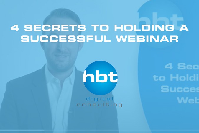 4 Secrets to Holding a Successful Webinar
