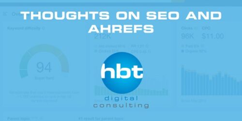 Thoughts on SEO and Ahrefs