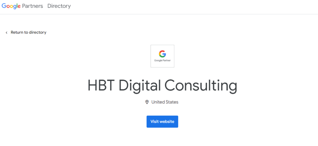 HBT Digital Google Partner